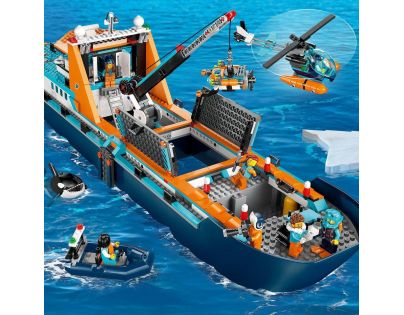 LEGO® City 60368 Arktická průzkumná loď