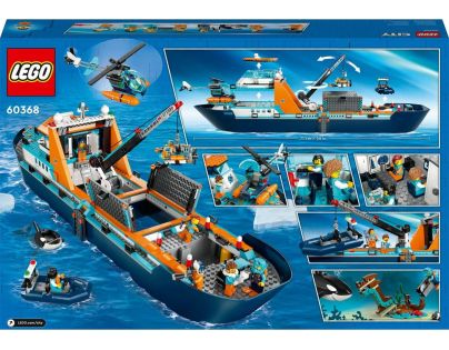 LEGO® City 60368 Arktická průzkumná loď