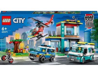 LEGO® City 60371 Zásahová centrála