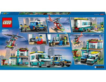 LEGO® City 60371 Zásahová centrála