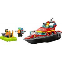 LEGO® City 60373 Hasičská záchranná loď a člun 2