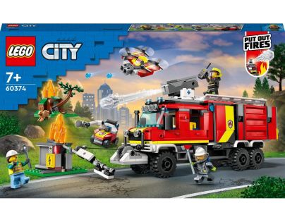 LEGO® City 60374 Velitelský vůz hasičů - Poškozený obal