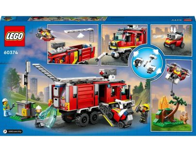 LEGO® City 60374 Velitelský vůz hasičů - Poškozený obal