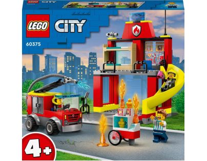 LEGO® City 60375 Hasičská stanice a auto hasičů