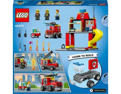 LEGO® City 60375 Hasičská stanice a auto hasičů