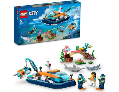 LEGO® City 60377 Průzkumná ponorka potápěčů