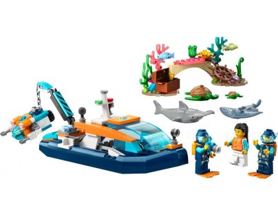 LEGO® City 60377 Průzkumná ponorka potápěčů