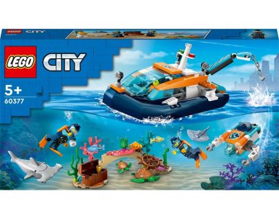 LEGO® City 60377 Průzkumná ponorka potápěčů