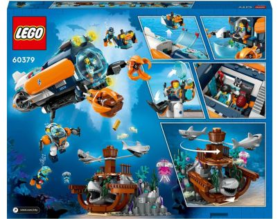 LEGO® City 60379 Hlubinná průzkumná ponorka