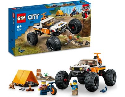 LEGO® City 60387 Dobrodružství s teréňákem 4 x 4