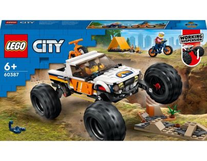 LEGO® City 60387 Dobrodružství s teréňákem 4 x 4