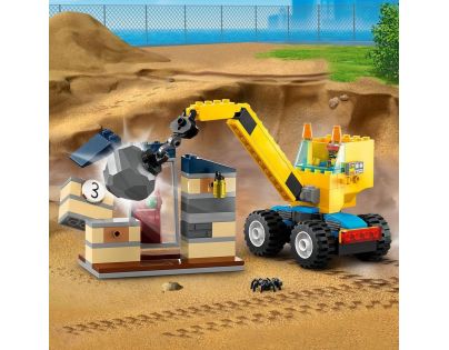 LEGO® City 60391 Vozidla ze stavby a demoliční koule