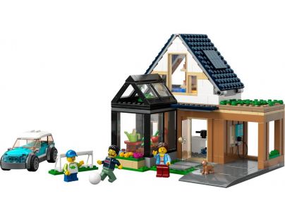 LEGO® City 60398 Rodinný dům a elektromobil