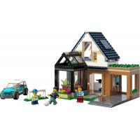 LEGO® City 60398 Rodinný dům a elektromobil 2