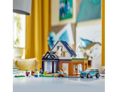 LEGO® City 60398 Rodinný dům a elektromobil