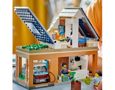 LEGO® City 60398 Rodinný dům a elektromobil