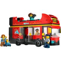 LEGO® City 60407 Červený dvoupodlažní vyhlídkový autobus 2
