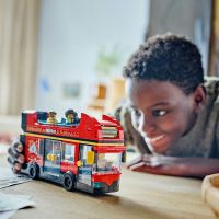LEGO® City 60407 Červený dvoupodlažní vyhlídkový autobus 3