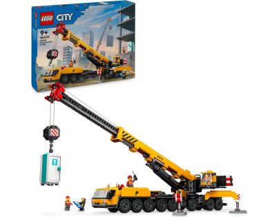 LEGO® City 60409 Žlutý pojízdný stavební jeřáb