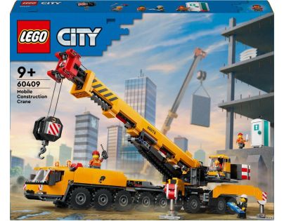 LEGO® City 60409 Žlutý pojízdný stavební jeřáb