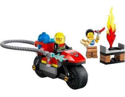 LEGO® City 60410 Hasičská záchranná motorka