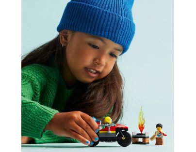 LEGO® City 60410 Hasičská záchranná motorka