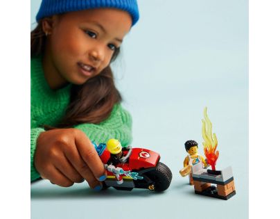 LEGO® City 60410 Hasičská záchranná motorka