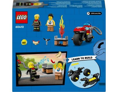 LEGO® City 60410 Hasičská záchranná motorka