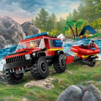 LEGO® City 60412 Hasičský vůz 4 x 4 a záchranný člun - Poškozený obal 5