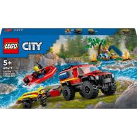 LEGO® City 60412 Hasičský vůz 4 x 4 a záchranný člun - Poškozený obal 6