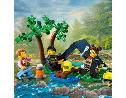 LEGO® City 60412 Hasičský vůz 4 x 4 a záchranný člun