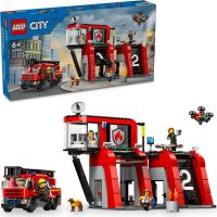 LEGO® City 60414 Hasičská stanice s hasičským vozem - Poškozený obal