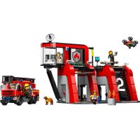 LEGO® City 60414 Hasičská stanice s hasičským vozem - Poškozený obal 2
