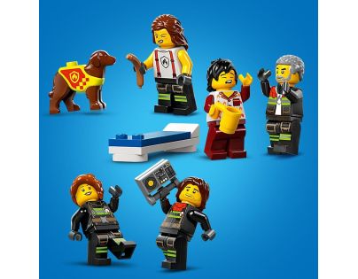 LEGO® City 60414 Hasičská stanice s hasičským vozem - Poškozený obal