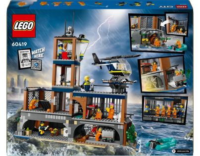 LEGO® City 60419 Policie a vězení na ostrově