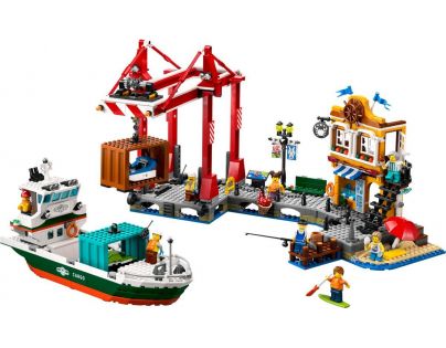 LEGO® City 60422 Přístav s nákladní lodí