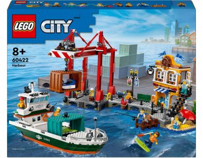 LEGO® City 60422 Přístav s nákladní lodí