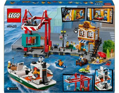 LEGO® City 60422 Přístav s nákladní lodí