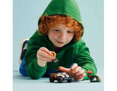 LEGO® City 60424 Čtyřkolka na průzkum džungle Mise panda červená