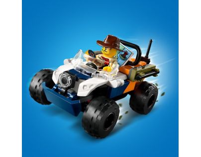 LEGO® City 60424 Čtyřkolka na průzkum džungle Mise panda červená
