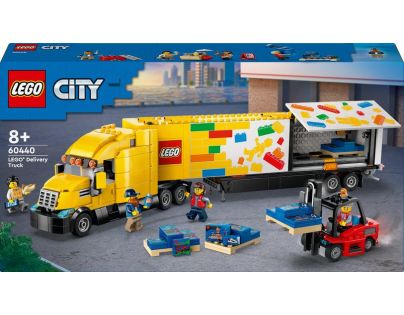 LEGO® City 60440 Žlutý kamion doručovací služby - Poškozený obal