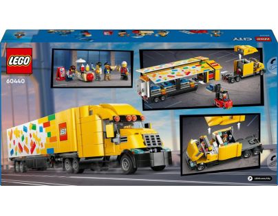 LEGO® City 60440 Žlutý kamion doručovací služby