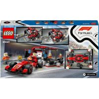 LEGO® City 60443 Zastávka v boxech F1® a personál s vozem Ferrari 3