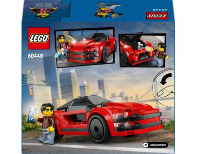 LEGO® City 60448 Červený sporťák