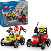 LEGO® City 60458 Závodní balíček Rozvoz pizzy vs. hasičské auto