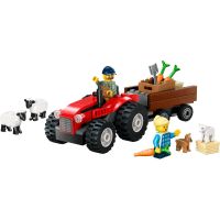 LEGO® City 60461 Červený traktor s přívěsem a ovcemi 2