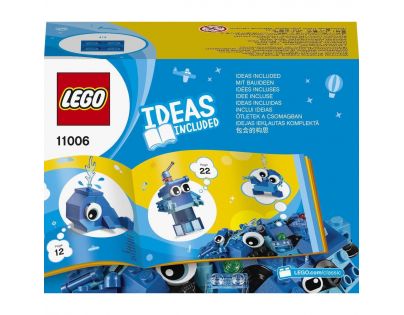 LEGO® Classic 11006 Modré kreativní kostičky