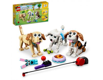 LEGO® Creator 3 v 1 31137 Roztomilí pejsci - Poškozený obal