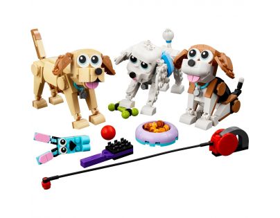 LEGO® Creator 3 v 1 31137 Roztomilí pejsci - Poškozený obal
