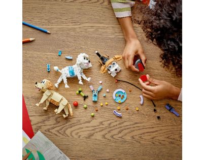 LEGO® Creator 3 v 1 31137 Roztomilí pejsci - Poškozený obal